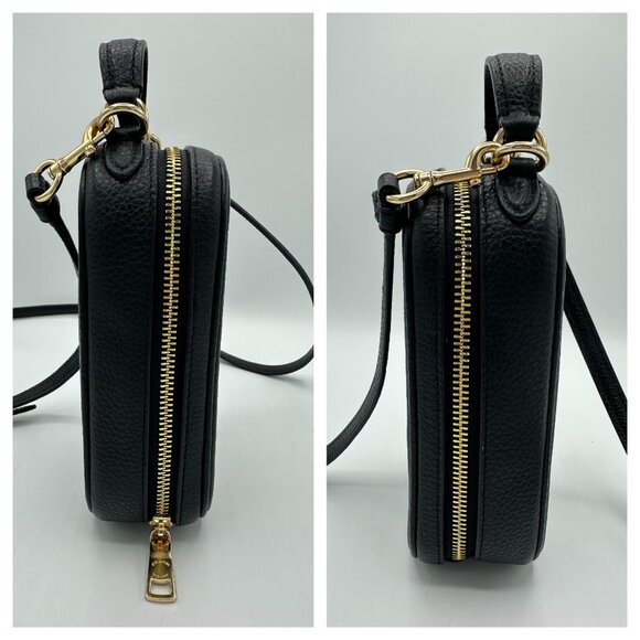 EUC Coach Women’s Black CB854 IMBLK EVA Phone Case Shoulder Bag - Picture 5 of 16